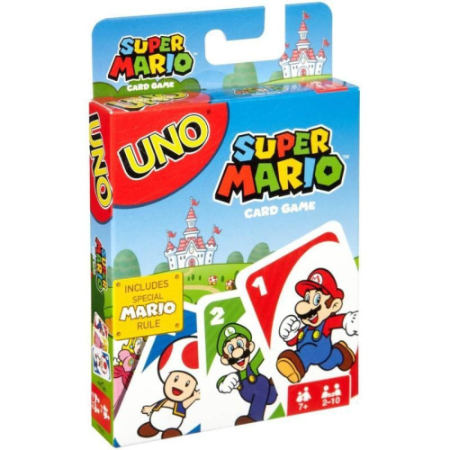 UNO瑪利歐 UNO Super Mario 美泰兒官方正版 高雄龐奇桌遊 桌上遊戲商品
