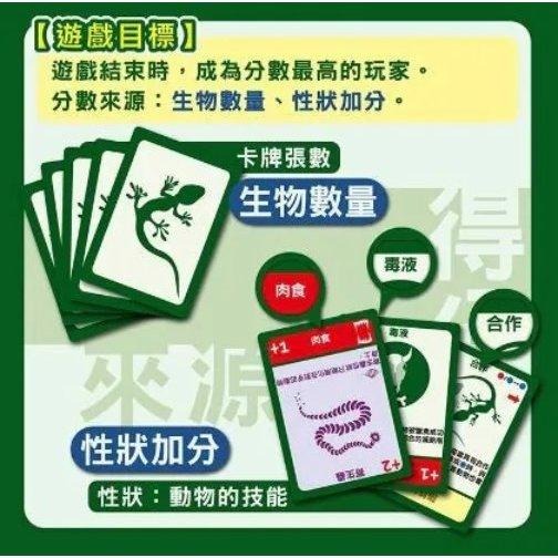 演化論 物種起源 Evolution 繁體中文版 高雄龐奇桌遊-細節圖3