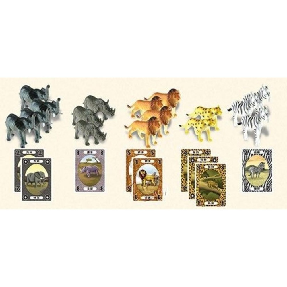 非洲之旅 Wildlife Safari 繁體中文版 高雄龐奇桌遊-細節圖2