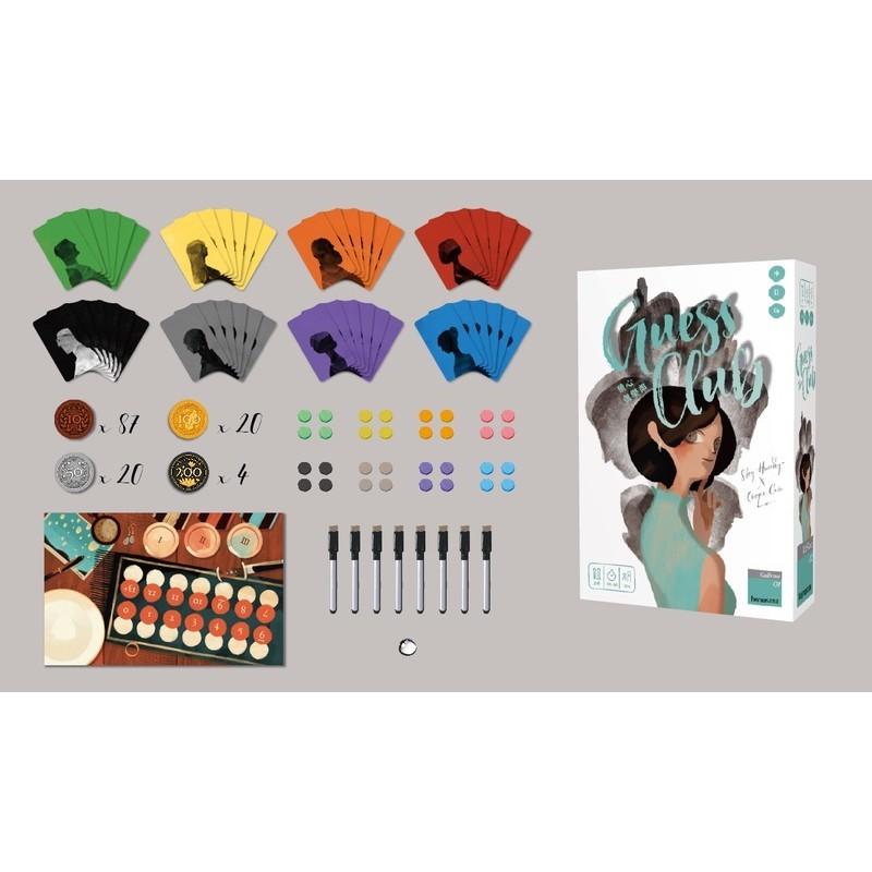 猜心俱樂部 GUESS CLUB 2019二刷新版  繁體中文版 高雄龐奇桌遊-細節圖4