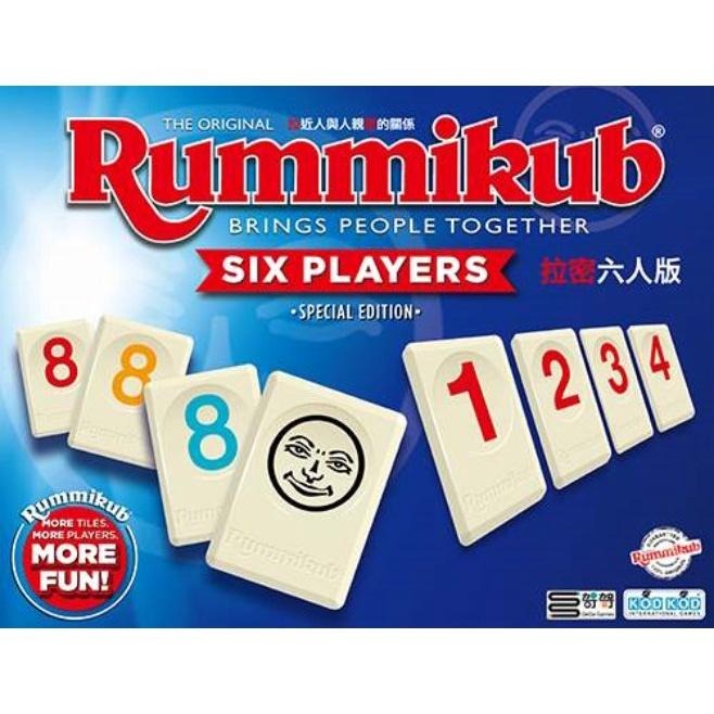 拉密 六人版 Rummikub XP 拉密6人標準版 高雄龐奇桌遊-細節圖3