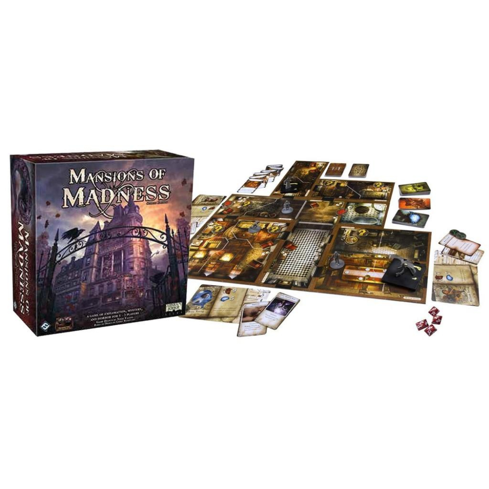 瘋狂詭宅 第二版 Mansion of Madness 繁體中文版 高雄龐奇桌遊-細節圖3
