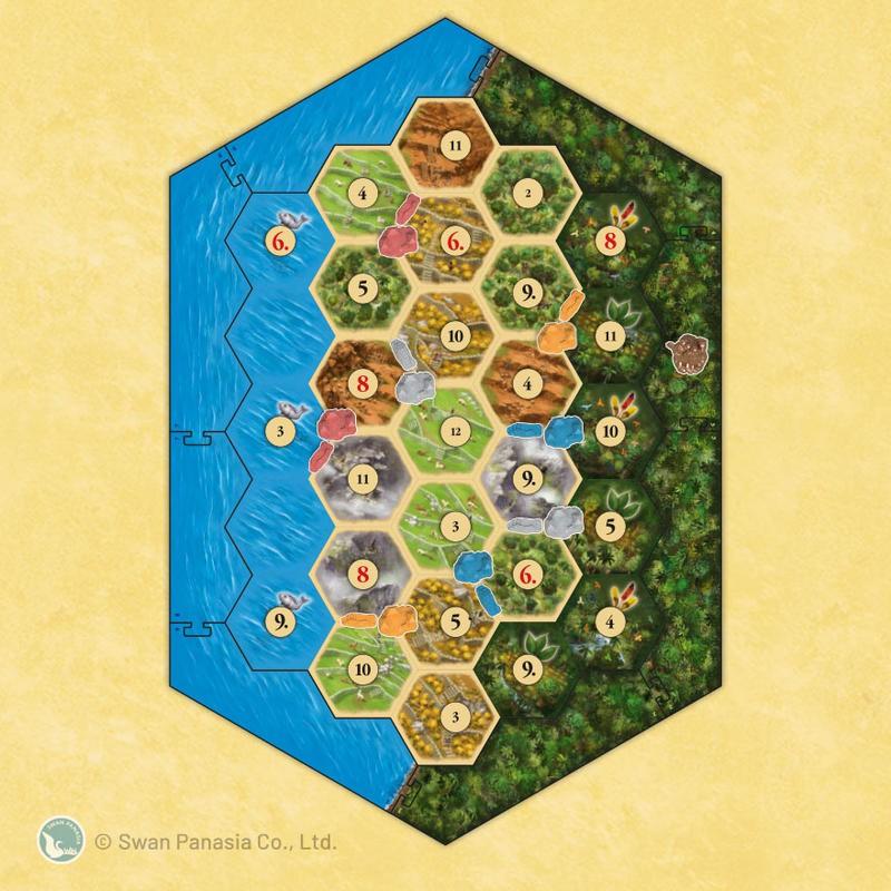 卡坦島 印加崛起 CATAN INKA 繁體中文版 高雄龐奇桌遊-細節圖2
