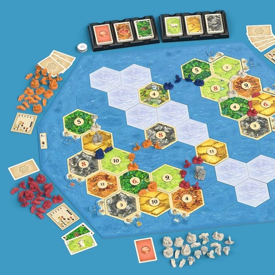 卡坦島 海洋擴充版 CATAN SEAFARER EXPANSION 繁體中文版 高雄龐奇桌遊-細節圖2
