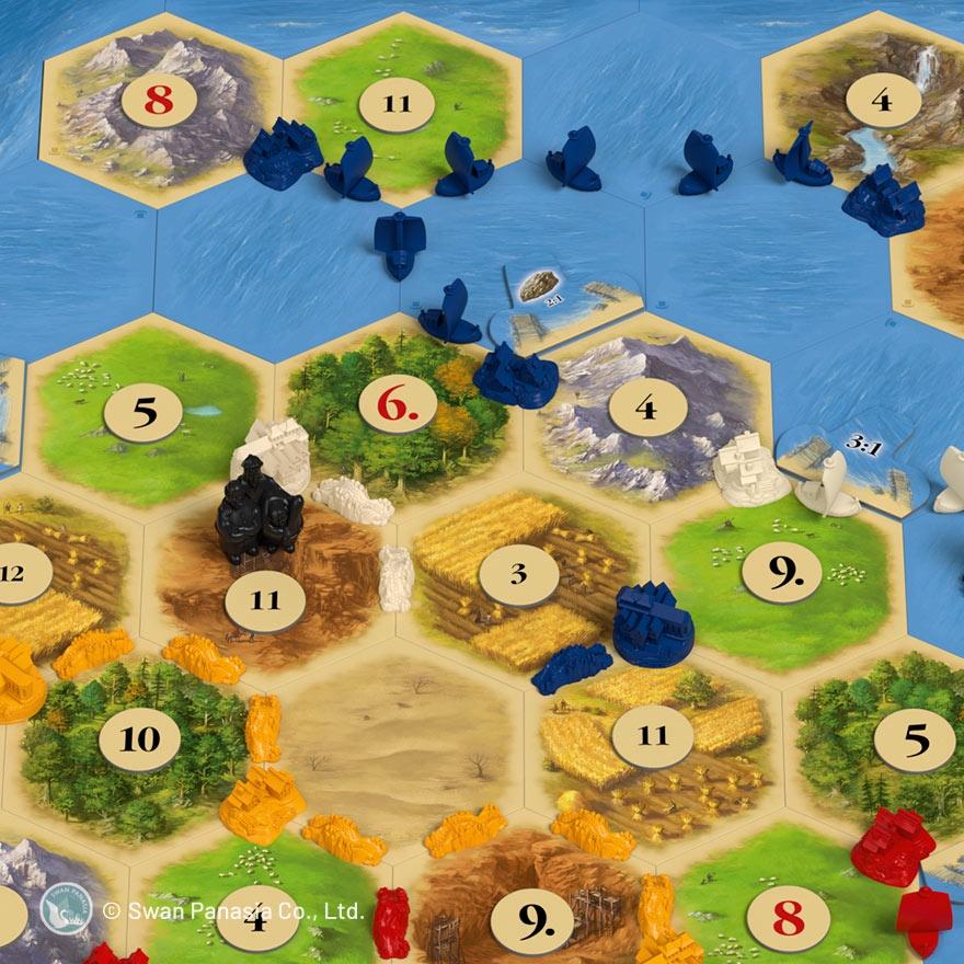 卡坦島 海洋擴充版 CATAN SEAFARER EXPANSION 繁體中文版 高雄龐奇桌遊-細節圖2