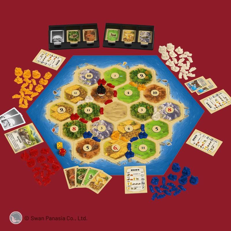 卡坦島大盒版 2019 CATAN BIG BOX 繁體中文版 高雄龐奇桌遊-細節圖2