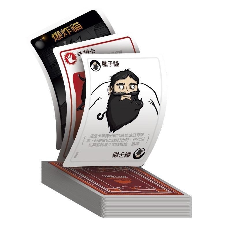 爆炸貓 Exploding Kittens 繁體中文版 高雄龐奇桌遊-細節圖2