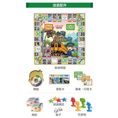 大富翁 寶島台灣鐵道之旅 繁體中文版 高雄龐奇桌遊-細節圖2