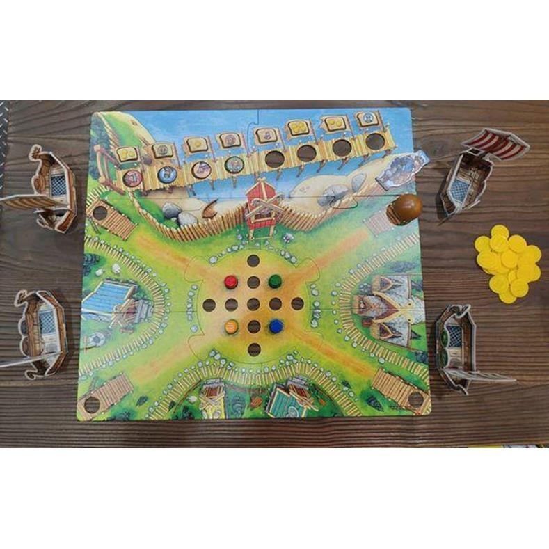 維京山谷 滾球大賽 Valley of the Vikings 繁體中文版 高雄龐奇桌遊-細節圖2