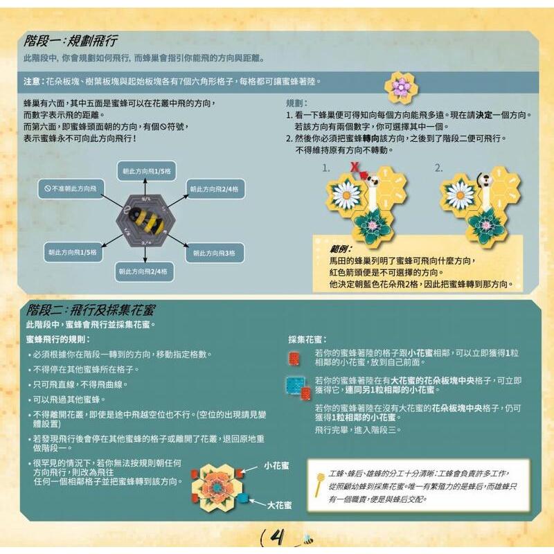 蜜蜂物語 Beez 繁體中文版 高雄龐奇桌遊-細節圖5