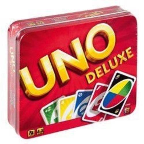 UNO DELUXE 豪華盒裝版 鐵盒精裝版 高雄龐奇桌遊-細節圖2