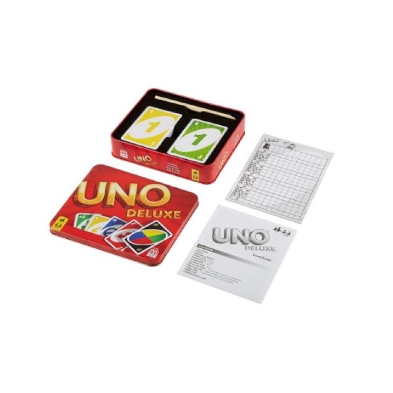 UNO DELUXE 豪華盒裝版 鐵盒精裝版 高雄龐奇桌遊-細節圖4