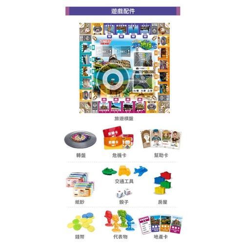 大富翁 繞著地球跑 2022新版 繁體中文版 高雄龐奇桌遊-細節圖4