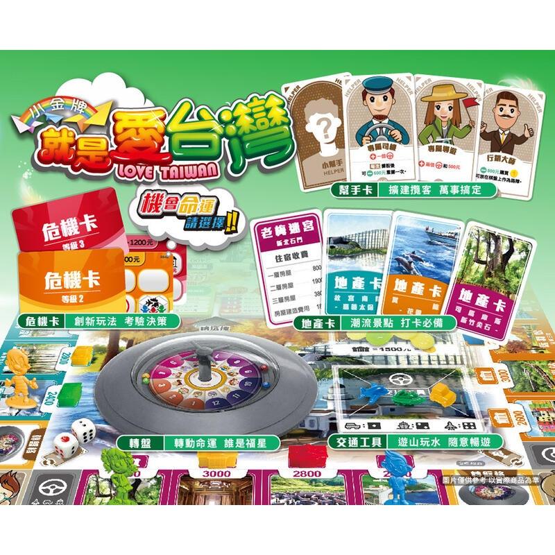 大富翁 就是愛台灣 2022新版 繁體中文版 高雄龐奇桌遊-細節圖3