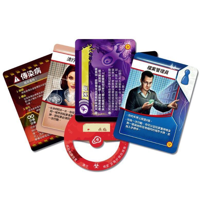 瘟疫危機 擴充 爆發邊緣 Pandemic Exp On The Brink 繁體中文版 高雄龐奇桌遊-細節圖3