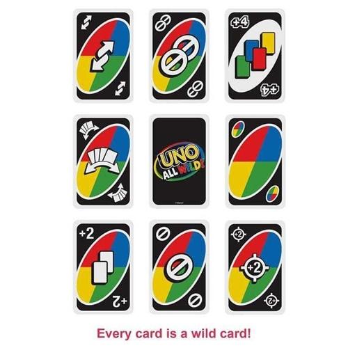 UNO All Wild 全萬用卡牌遊戲卡 高雄龐奇桌遊-細節圖4