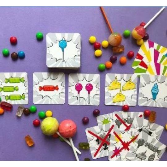 棒棒糖 LOLLIPOPS 繁體中文版 兒童數學 專注力桌遊 6歲以上 高雄龐奇桌遊-細節圖3