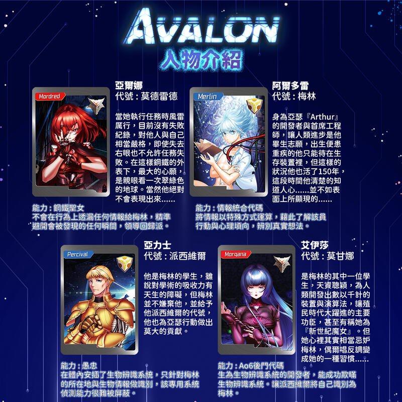 阿瓦隆 新未來版 AVALON 附繁體中文說明書 高雄龐奇桌遊-細節圖5