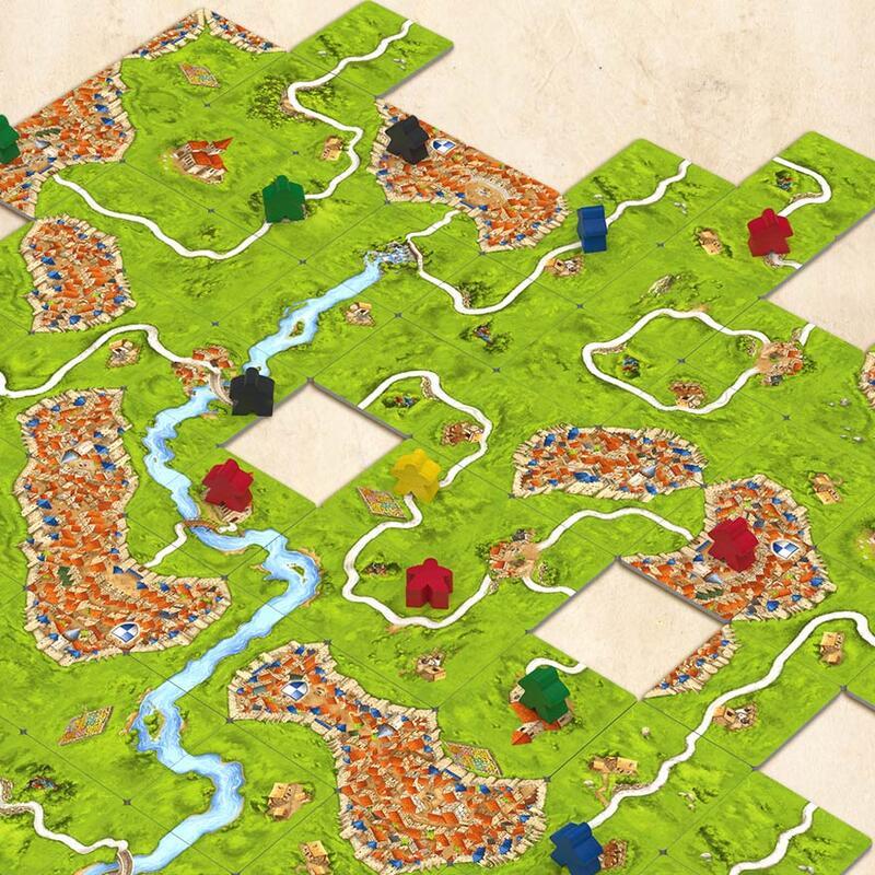 卡卡頌 3.0 Carcassonne 2022新版 含河流+修道院擴充 繁體中文版 高雄龐奇桌遊-細節圖2