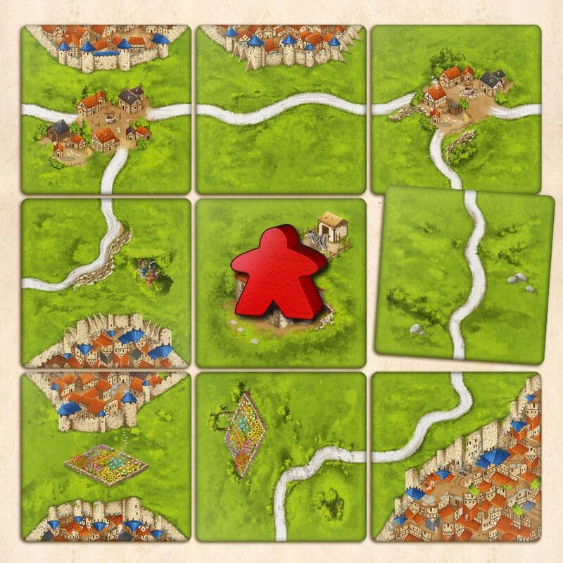 卡卡頌 3.0 Carcassonne 2022新版 含河流+修道院擴充 繁體中文版 高雄龐奇桌遊-細節圖3