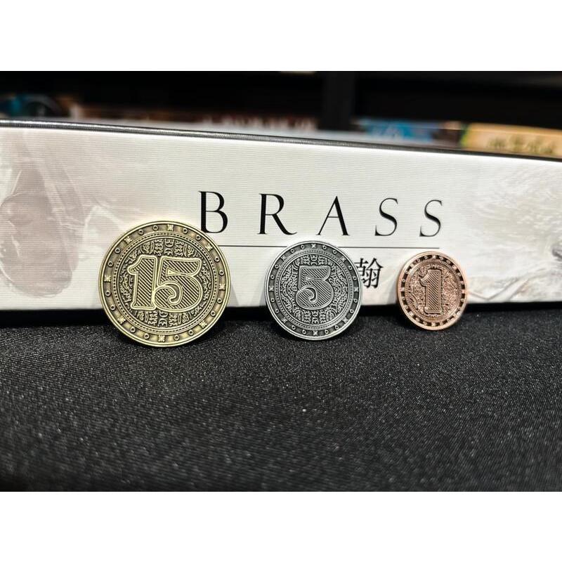 工業革命 伯明翰 金屬幣版 Brass 繁體中文版 高雄龐奇桌遊-細節圖3