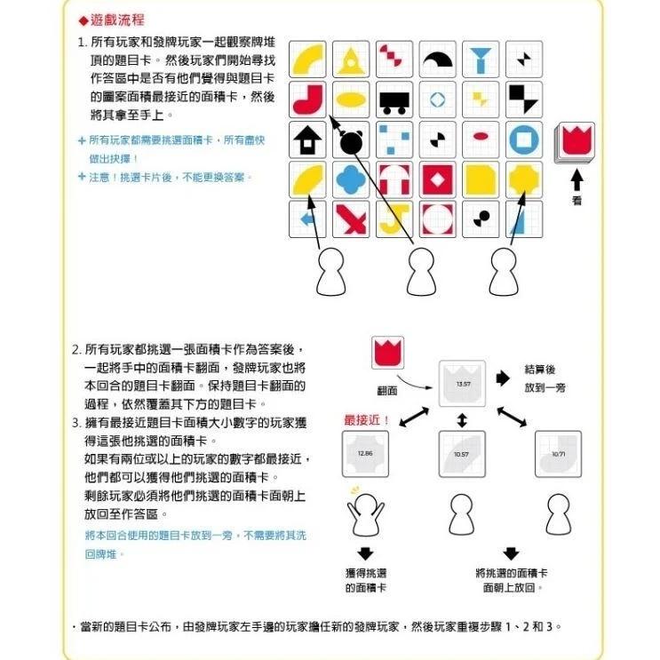 面積對決 英雄的選擇 附繁體中文說明書 高雄龐奇桌遊-細節圖3