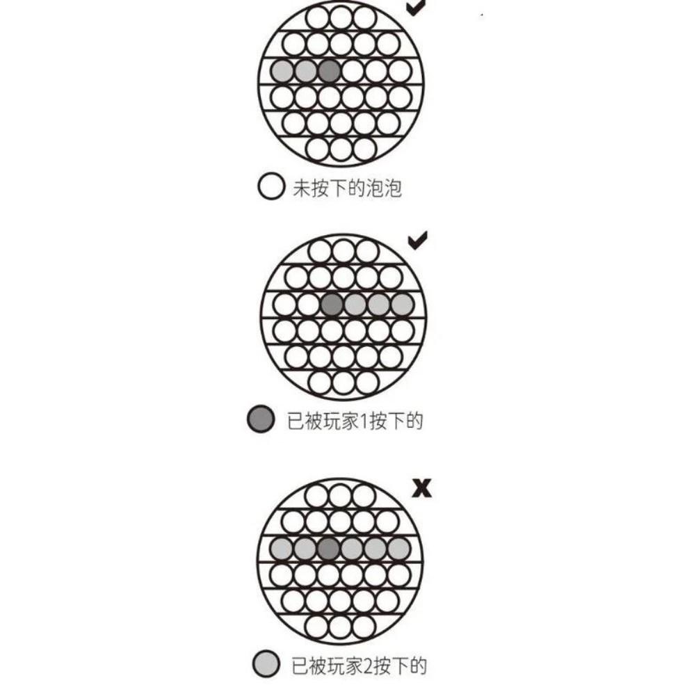 啵啵樂 圓形彩色 Go PoP 高雄龐奇桌遊-細節圖7