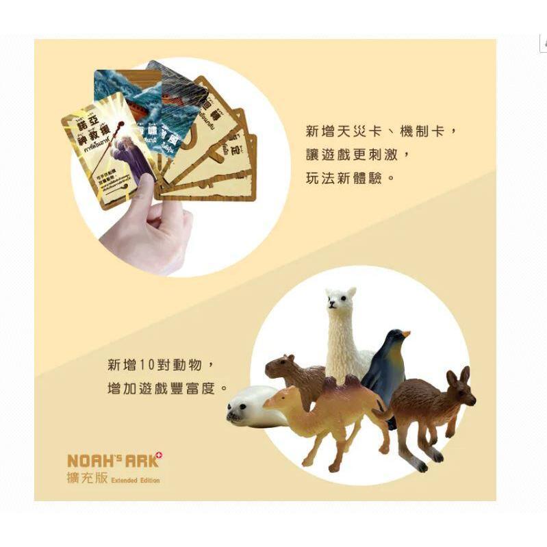 諾亞方舟 擴充版 Noah＇s Ark Extended Edition 繁體中文版 高雄龐奇桌遊-細節圖4