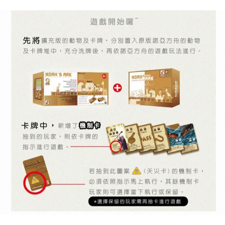諾亞方舟 擴充版 Noah＇s Ark Extended Edition 繁體中文版 高雄龐奇桌遊-細節圖6