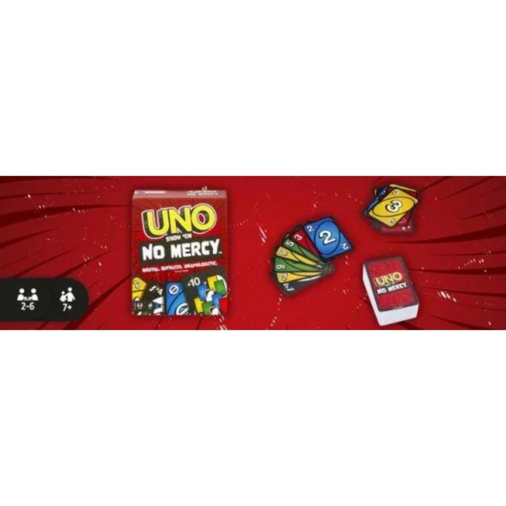 UNO 毫不留情 NO MERCY  高雄龐奇桌遊-細節圖2