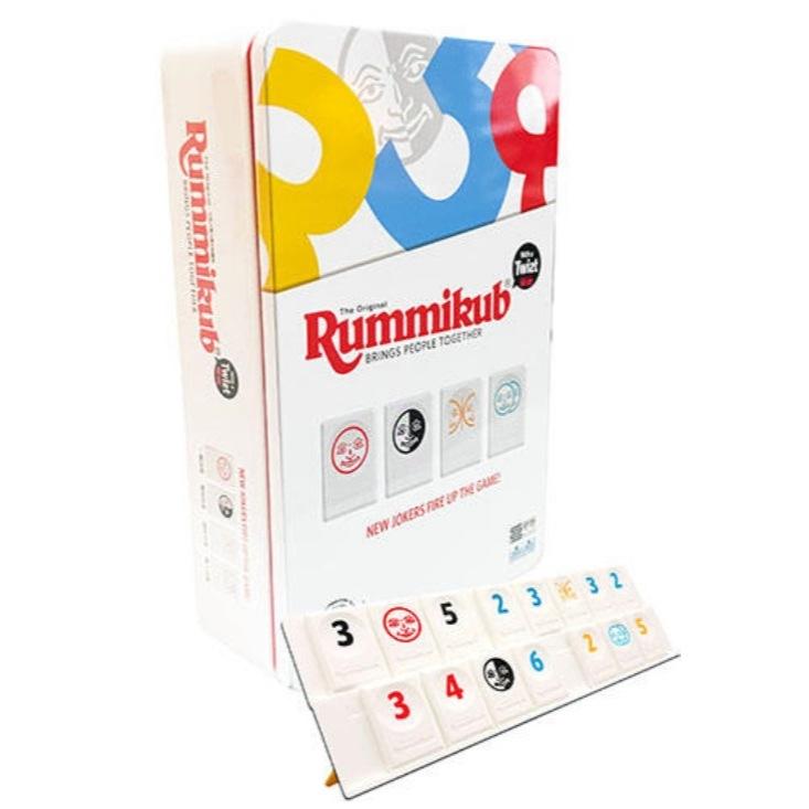 拉密變臉外出型鐵盒版 Rummikub Twist Tin Mini 高雄龐奇桌遊-細節圖2