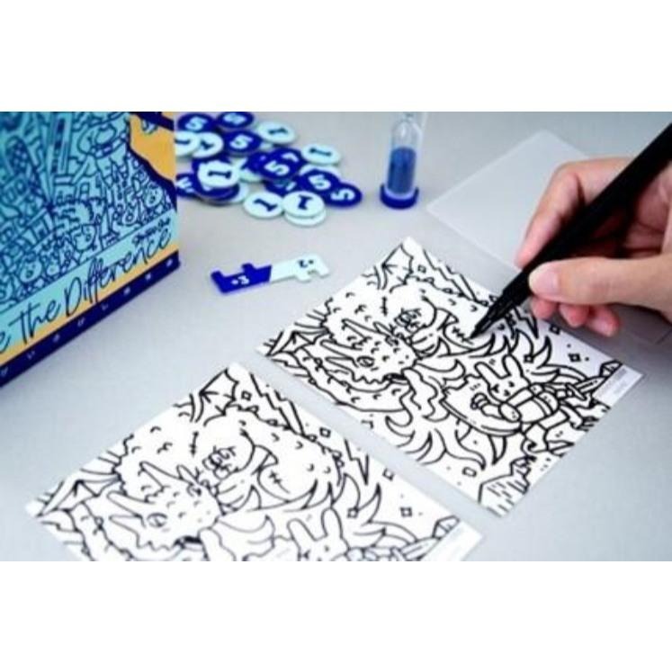 造不同 畫不同 Make the Difference 日文版附繁體中文說明書 OINK日本系列桌遊 高雄龐奇桌遊-細節圖4