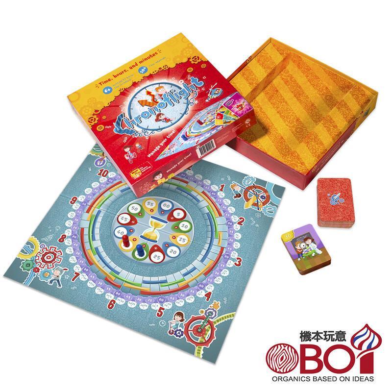 時間輪盤 chronoflight 內附中文說明書 俄羅斯兒童數學桌遊 高雄龐奇桌遊-細節圖2
