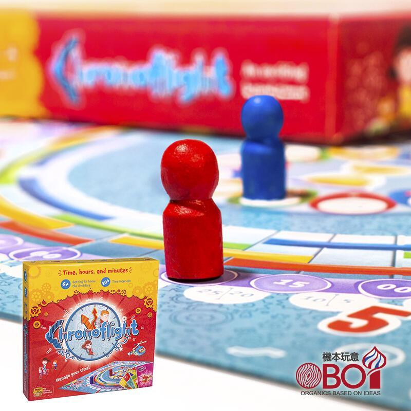 時間輪盤 chronoflight 內附中文說明書 俄羅斯兒童數學桌遊 高雄龐奇桌遊-細節圖4