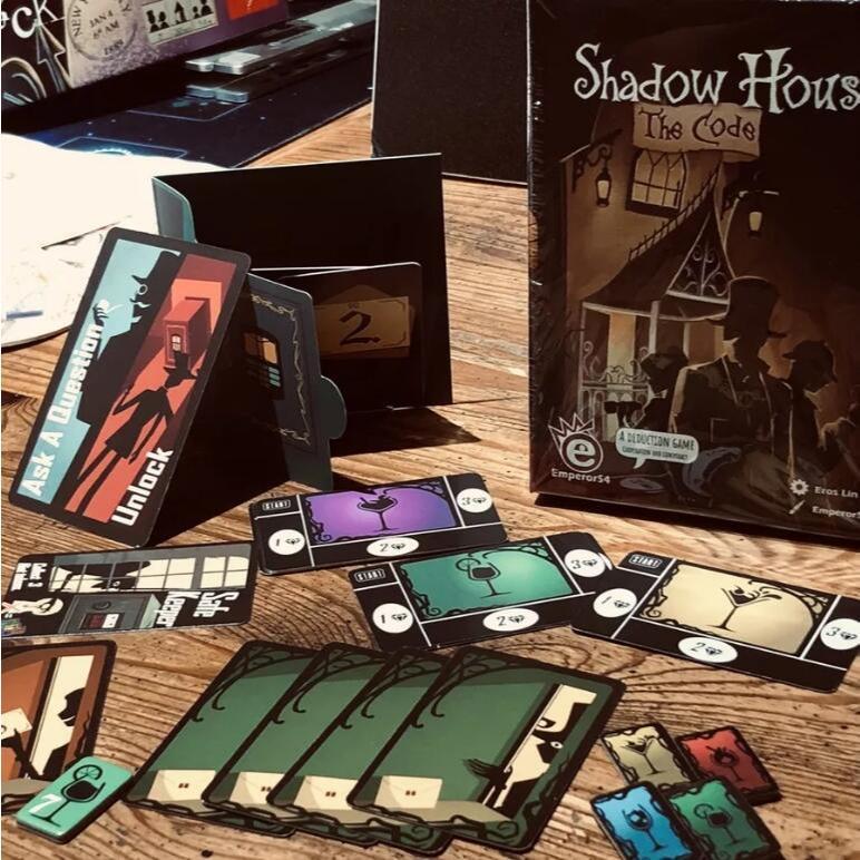影子家族 揭密時刻 Shadow House The Code 繁體中文版 高雄龐奇桌遊-細節圖2