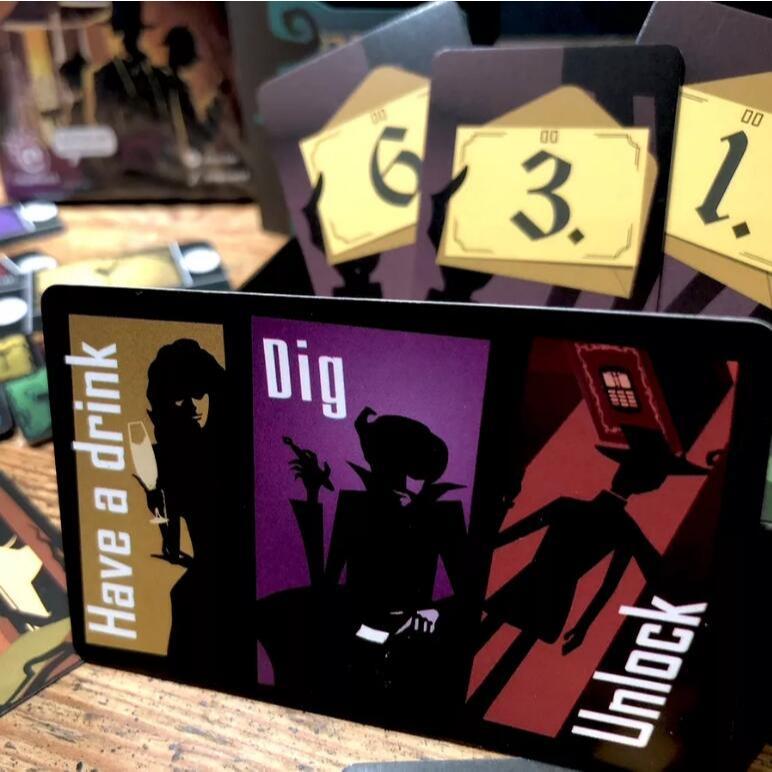 影子家族 揭密時刻 Shadow House The Code 繁體中文版 高雄龐奇桌遊-細節圖3