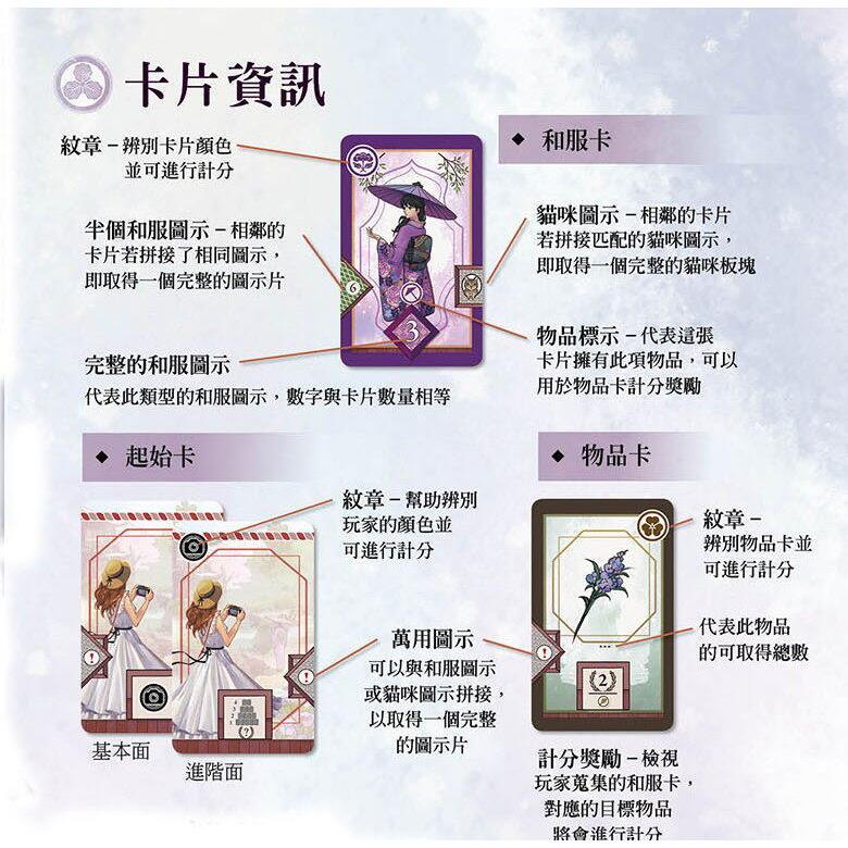 和服印象 Kimono Memories 繁體中文版 高雄龐奇桌遊-細節圖4