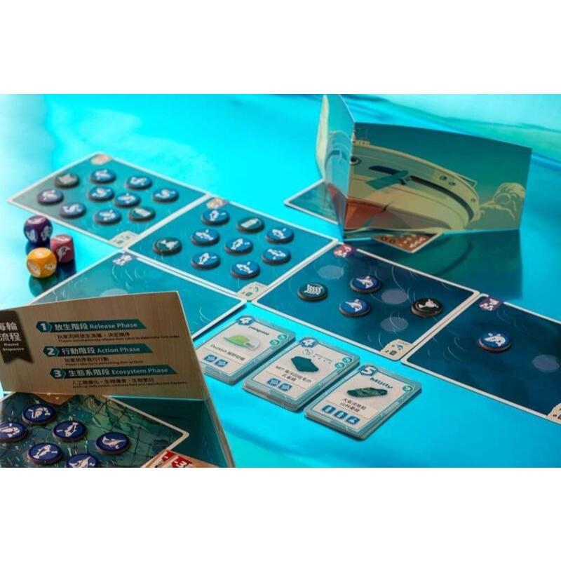 藍海新生 ECHO WAVE 繁體中文版 高雄龐奇桌遊-細節圖5
