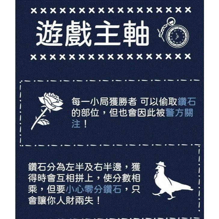 鑽石的盜影 Kaito & Diamond 繁體中文版 高雄龐奇桌遊-細節圖7