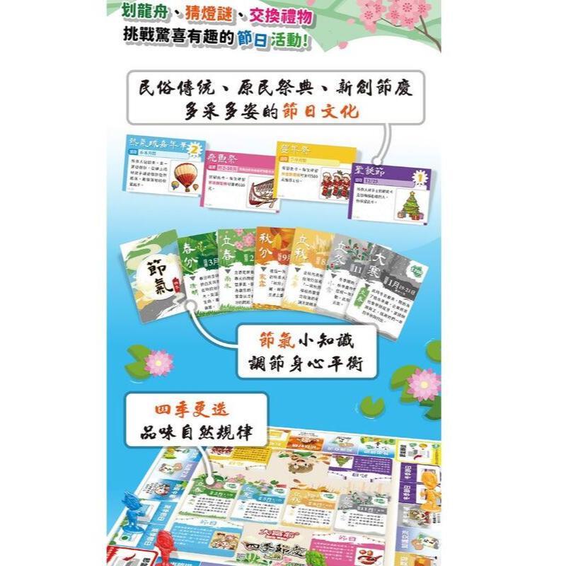 大富翁 四季節慶之旅 繁體中文版 高雄龐奇桌遊-細節圖4