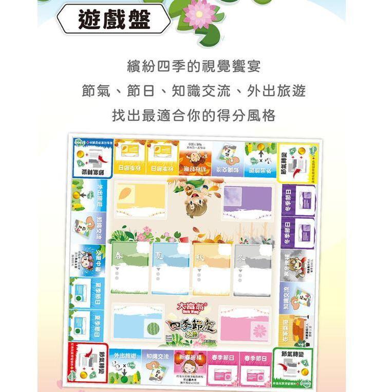 大富翁 四季節慶之旅 繁體中文版 高雄龐奇桌遊-細節圖5