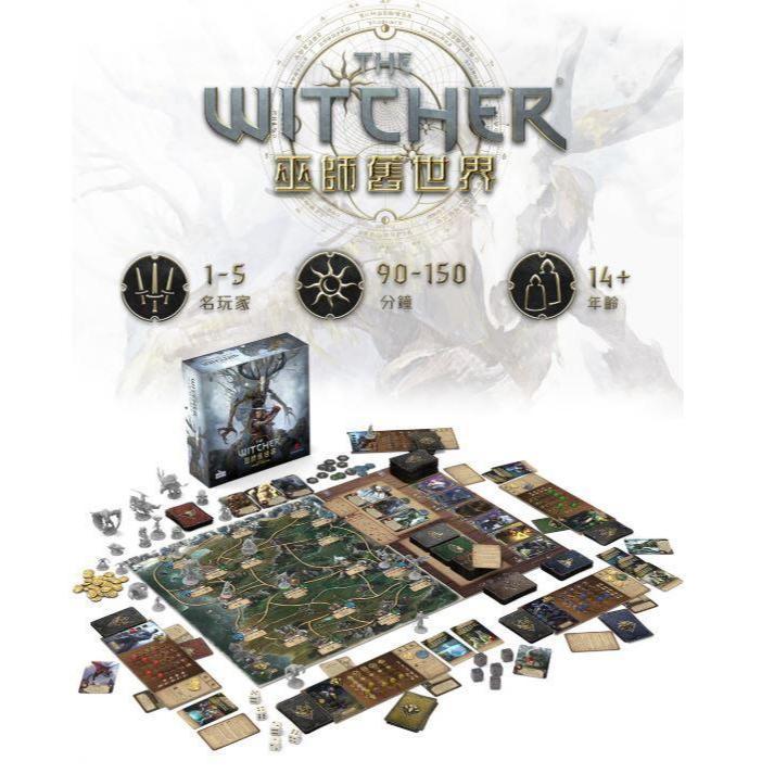 巫師:舊世界 標準版 THE WITCHER 繁體中文版 高雄龐奇桌遊-細節圖2