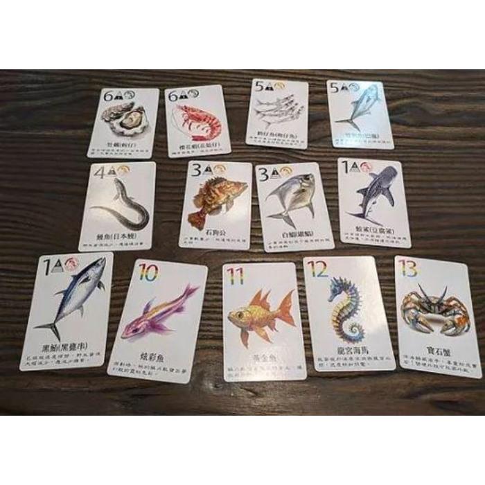 海鮮大驚奇 食漁教育桌遊 繁體中文版 高雄龐奇桌遊-細節圖3