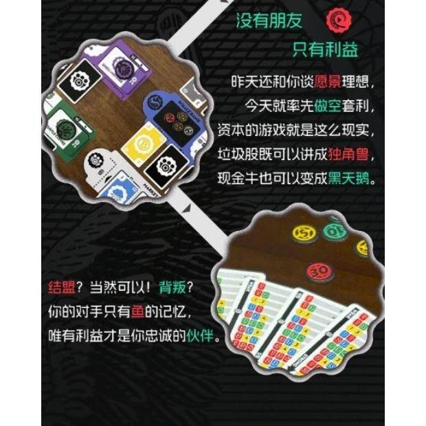 鲸融街 Whale Street 簡中版附繁體中文說明書 高雄龐奇桌遊-細節圖4