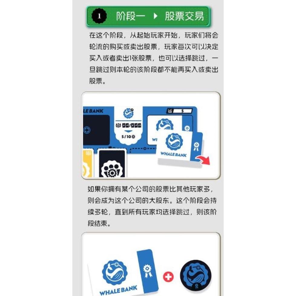 鲸融街 Whale Street 簡中版附繁體中文說明書 高雄龐奇桌遊-細節圖6