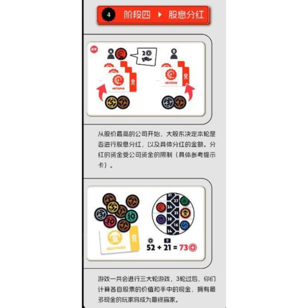 鲸融街 Whale Street 簡中版附繁體中文說明書 高雄龐奇桌遊-細節圖8