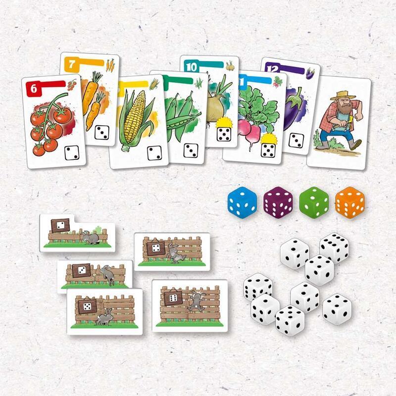 搶菜高手 SNACK RABBITS 繁體中文版 高雄龐奇桌遊-細節圖2