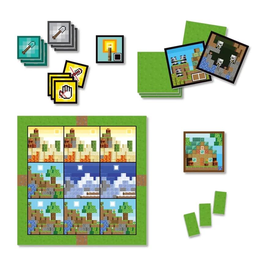 當個創世神兒童版 MINECRAFT BUILDERS & BIOMES JUNIOR 繁體中文版 高雄龐奇桌遊-細節圖3