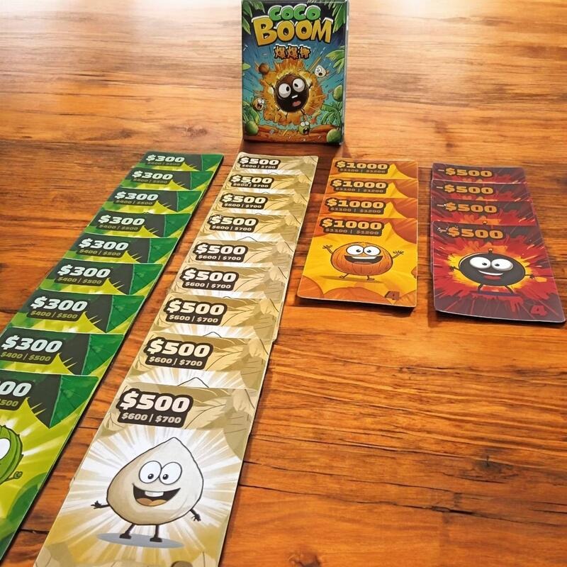 爆爆椰 coco boom 繁體中文版 高雄龐奇桌遊-細節圖3