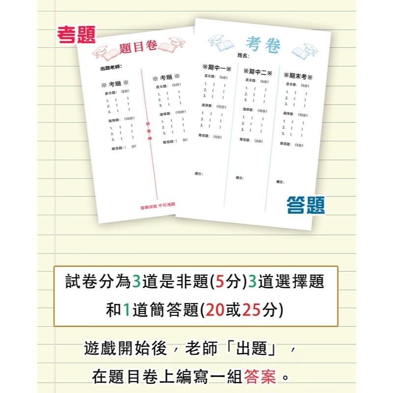 天才考手 繁體中文版 高雄龐奇桌遊-細節圖5